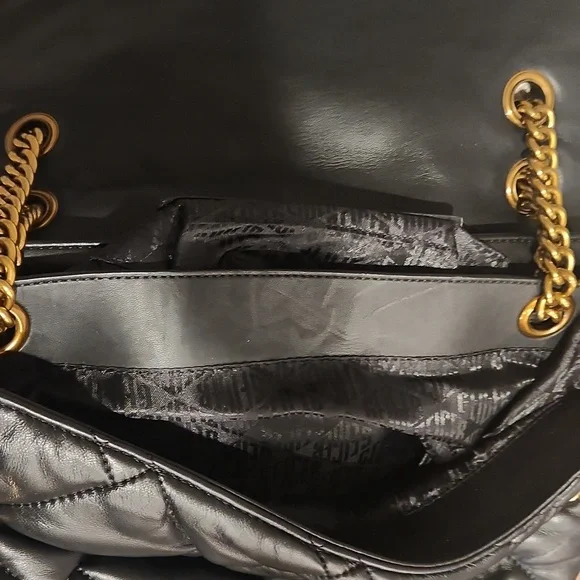 XXL Kensington Soft Quilted Leather Shoulder Bag Authentic - Picture 4 of 15